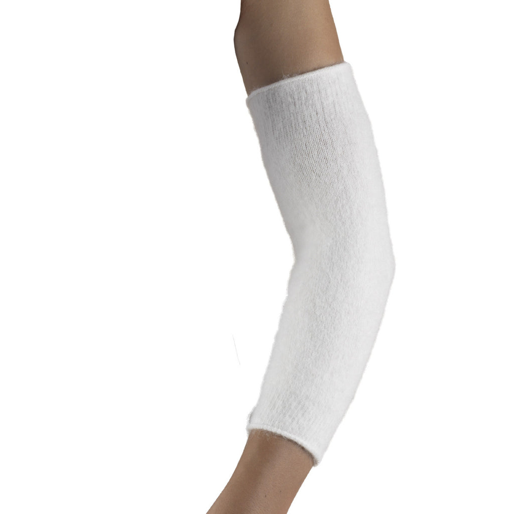 White Angora Elbow Warmer Truform 79040