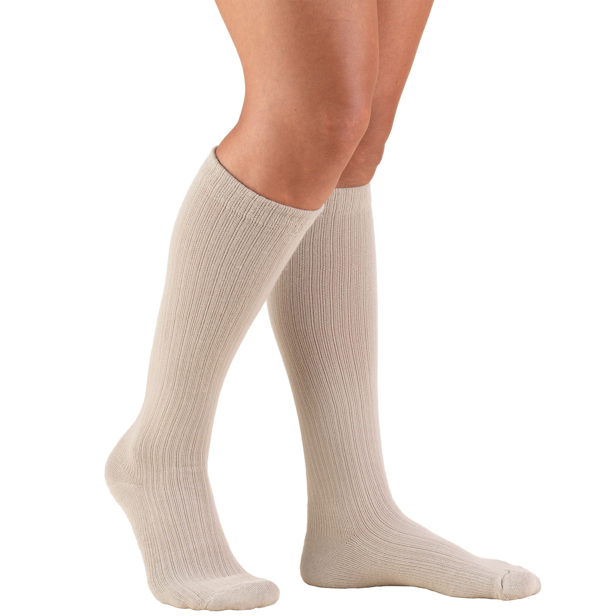 Truform 1963 Ladies Compression Socks 15-20 mmHg - Tan –
